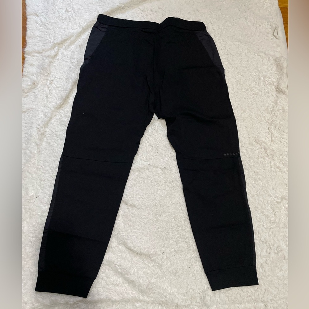 Arsac Men's Black and Gray Joggers - Picture 13 of 16